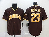 Padres 23 Fernando Tatis Jr. Brown Nike 2020 Cool Base Jersey,baseball caps,new era cap wholesale,wholesale hats